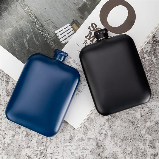 6 Unzen Taschen-tragbarer Edelstahl-Flachmann