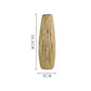 30CM Luxus Europa Gold Keramik Vase, Home Decor Kreatives Design Porzellan, Dekorative Blumenvase Für Hochzeitsdekoration