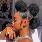 Kinky Curly Perücke Lockiges Echthaar Perücken