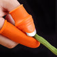 1 Set Silikon Fingerschutz mit Klinge für Obst, Gemüse, Daumenmesser Fingerschutz Küchenhelfer