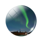 Aurora Luminous Kühlschrank-Aufkleber, magnetisch, im Dunkeln leuchten, neue 30 mm Glascabochon-Kühlschrankmagnete, niedliche Heimdekoration