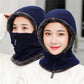 1pcs Frauen-Winter-Strickmütze, Pelz gefüttert warme Wintermützen für Frauen mit Reißverschluss