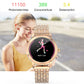 Fitness Smart Watch für Frauen, IP68 Wasserdichte Luxus Sportuhr, Verbindung mit Xiaomi Android IOS