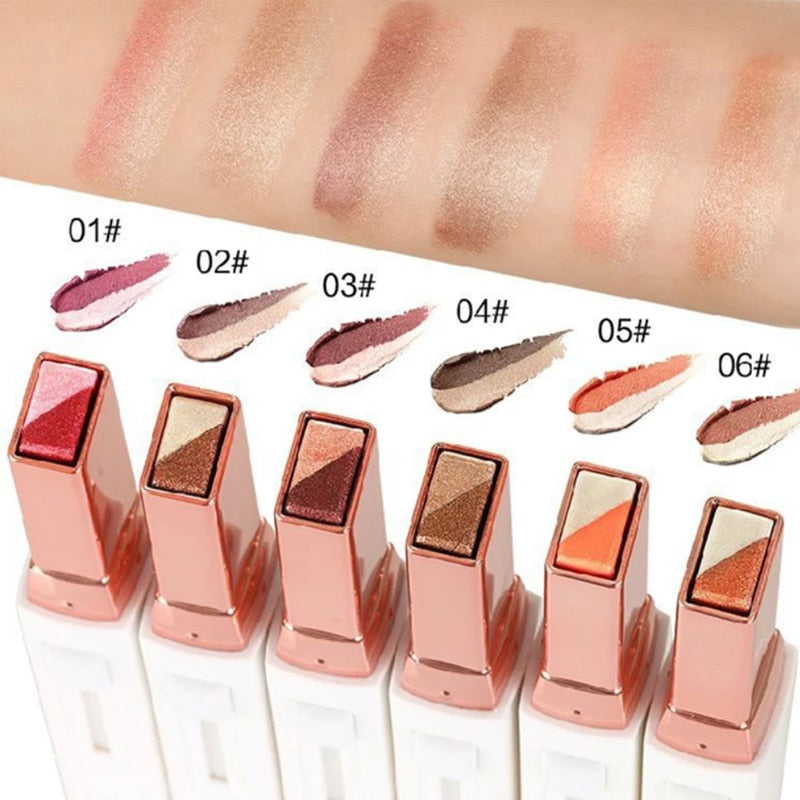 Double Color Glitter Lidschatten Make-up