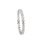 100% 925 Sterling Silber 7 Farben stapelbar Mode Mädchen Frauen Design Schmuck Geburtsstein Roségold Silber Mix Farbe cz Ring