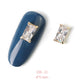 HNUIX 2Pieces 3D Metal Nail art Jewelry Japanese Nail Decorations Top Quality Crystal Manicure Zircon Diamond Charms Pendants