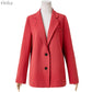 Frühling Damen Anzug-Blazer und Rock Set