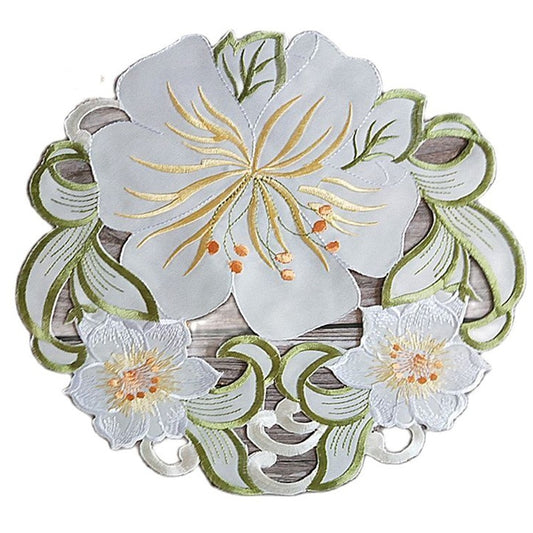 Untersetzer für Tasse, Becher, Teepfanne, , Küche, Esstisch, Tischset, Spitzendeckchen, Hochzeit, Getränk
