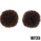 Synthetische Puff Afro Lockig Chignon Perücke Pferdeschwanz Kordel Kurz Afro