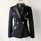 Harley Fashion Frühling / Herbst Damen Schlankblazer, Leder Qualität Europäischen Design