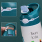 400ML Kinder Thermoskanne Wasserflasche Kinder Thermosbecher Baby Entenschnabel Strohhalm 316 Edelstahl Vakuumflaschen Tumbler Thermobecher