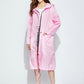 Long Raincoat Women Men Waterproof Windproof Hooded Hiking Rain Coat Ponchos Jacket Cloak Raingear Chubasqueros Mujer Size 2XL L