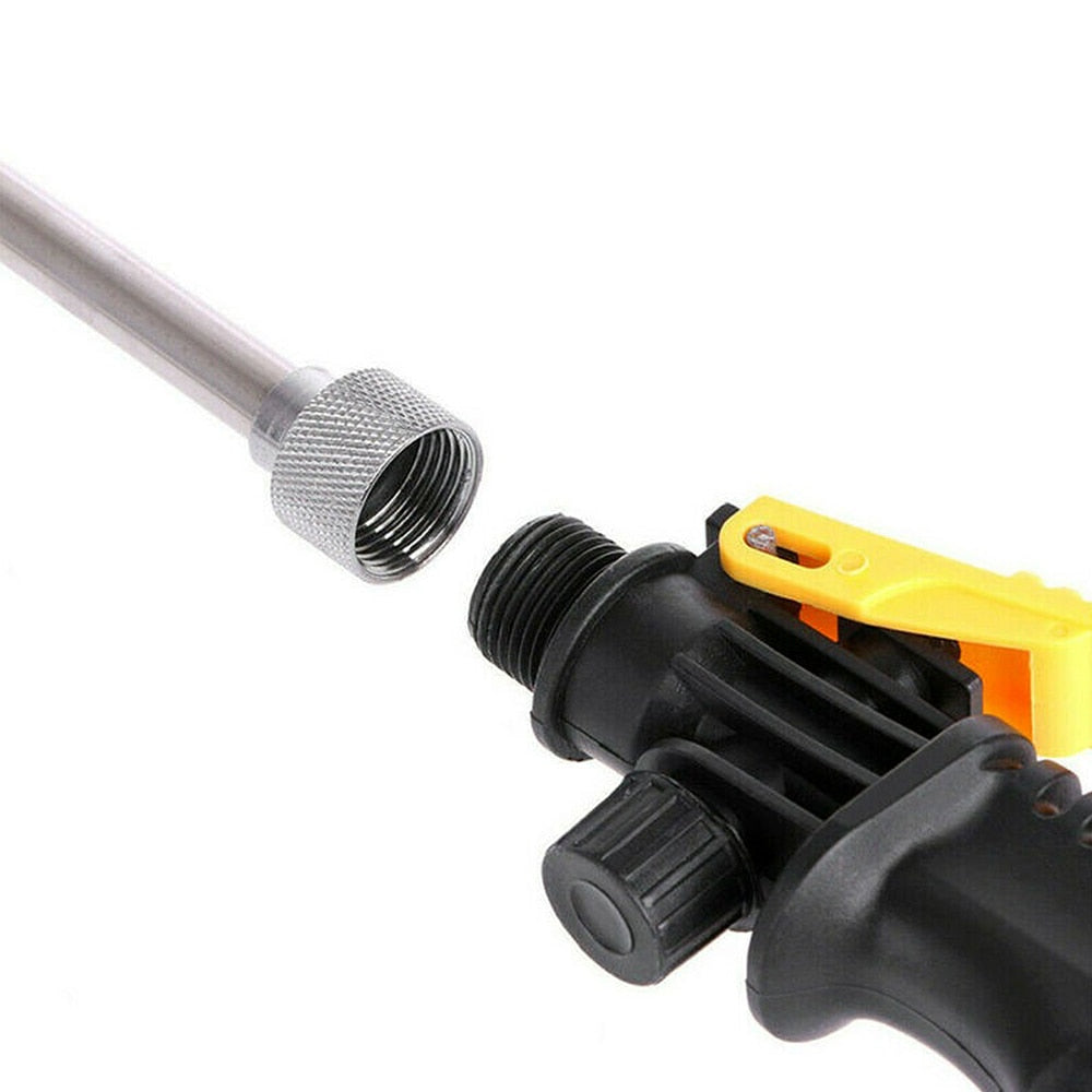 2-in-1-Hochdruckreiniger Sprühdüsen mit Flasche, Sprühdüsen-Wasserschlauch-Stabaufsatz