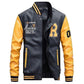 Herren Bomberjacke,  Männer Leder- und Baseballjacken / Biker