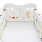 6 Stück/Set Kinderbett Nestchen Baby Kopfschutz in der Krippe, Babybett Schutz