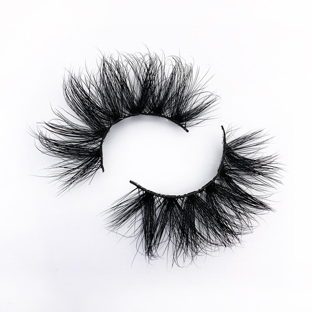 20 mm 3D echte Nerzwimpern, 6DC-Serie Wimpern, 18 mm bis 22 mm Länge