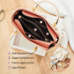 FOXER Handtaschen für Damen, echtes Leder, Umhängetasche