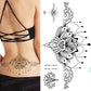 temporäre mode Tattoos-Schmuck, Körperaufkleber für Ägypten arabisch indische Sexy Tattoos-Muster
