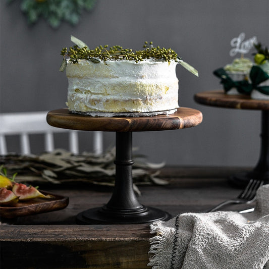 Ständer Holz- und Tortenplatte, Tablett Dekoration für Hochzeit und besondere Anlässe