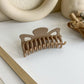 1pcs Koreanisch Kaffee Schwarz Großes Haar Krallen, Acryl Haarnadeln Barrette, Krabbe Haarspangen für Frauen & Mädchen