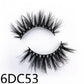 20 mm 3D echte Nerzwimpern, 6DC-Serie Wimpern, 18 mm bis 22 mm Länge