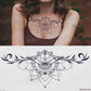 temporäre mode Tattoos-Schmuck, Körperaufkleber für Ägypten arabisch indische Sexy Tattoos-Muster