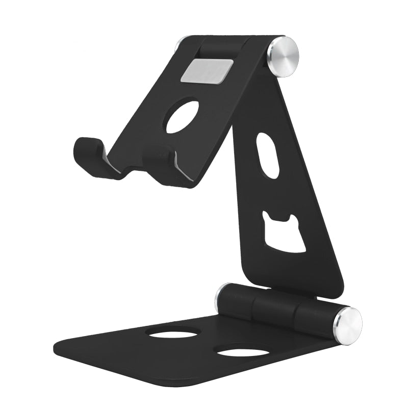 Handy-Desktop-LCD-Monitorhalterung, tragbarer, verstellbarer Ständer für iPad, Tablet, Bett, Fernsehen, Live-Aluminiumlegierung