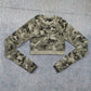 3 Teile / satz Damen Camouflage Yoga Set, Yoga-Leggings für Frauen, gestreifte Kompressionshose