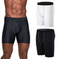 Männer Kompression Kurze Laufhose, Herren Fitness Sport Leggings Laufhose