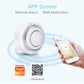 Smart WiFi Rauchmelder, Feueralarm Temperaturmelder Sensor Home Security System funktioniert mit Tuya Smart Life APP