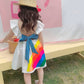 Gestickte Sommer Mädchen Kleid 2022, Mode Partykleid für Prinzessin
