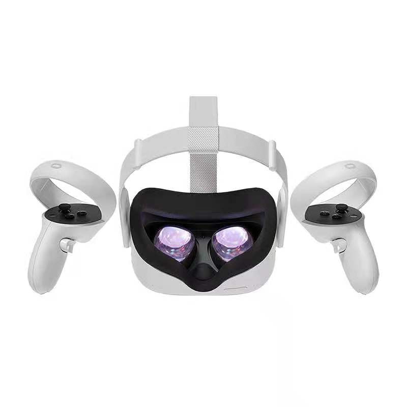 Meta/Oculus Quest 2 128 GB VR-Brille VR, Advanced All-In-One Virtual Reality Headset Display Panorama Somatosensory Game