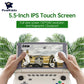 Neu Powkiddy X18S Android 11 5,5 Zoll Touch IPS Bildschirm Flip Handheld Spielkonsole, T618 Chip Mobile Game Players Ram 4GB Rom 64GB