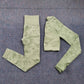 3 Teile / satz Damen Camouflage Yoga Set, Yoga-Leggings für Frauen, gestreifte Kompressionshose