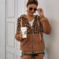 2022 Neue Leopard Patchwork für Frauen, Teddy Mantel aus  Kunstpelz