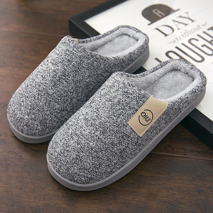 Winterslipper, Klassische Gestrickte Weiche Hochwertige und  Bequeme Pantoffeln