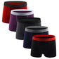 5pcs Boxershorts Herren, European Baumwolle Plus-Größe
