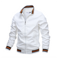 Männerjacke Frühling Herbst, Atmungsaktiv und lässig mit Reißverschluss
