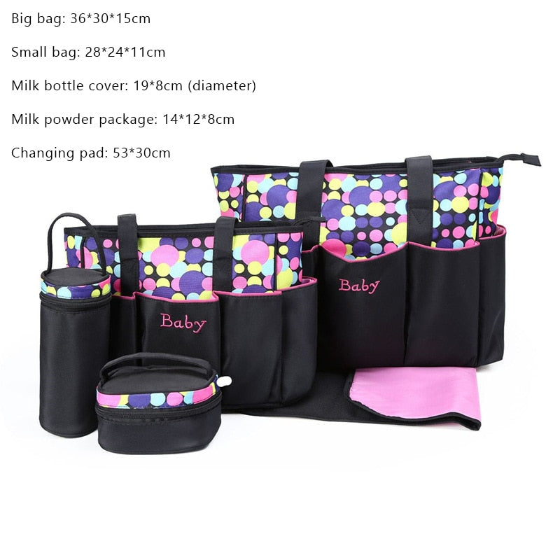 Neue Damen Windel Handtasche für Baby, Pflege Schulter Baby Tasche