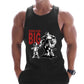 Neue Fitnessstudios Kleidung aus Baumwolle, Bodybuilding ärmelloses Unterhemd