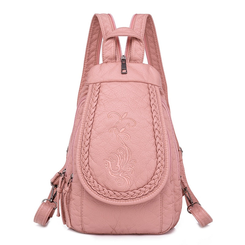 Hochwertiger Rücksack für Frauen, 2023 New White Freizeit-Tasche für Mädchen im Teenageralter