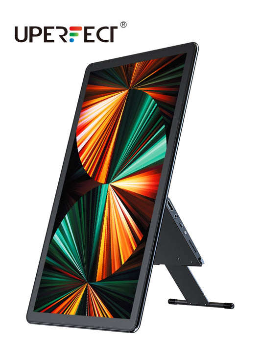 Tragbarer 15,6-Zoll-Monitor Ultradünner Metall-Touchscreen 1080P HDR IPS-Panel USB C HDMI-kompatibles Gaming-Arbeitsdisplay
