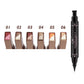 Double Color Glitter Lidschatten Make-up