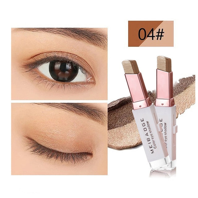 Double Color Glitter Lidschatten Make-up