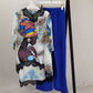 Afrikanische Neue Mode Spitze Kragen Anzug (Kleid und Hose) Übergroß Afrikanisch Für Dame