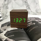 Dual Display Smart Digital LED, Wecker Temperatur Sprachsteuerung, Multifunktions-elektronischer Kalender