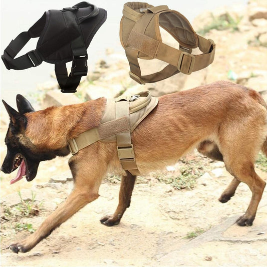 Taktisches Hundegeschirr, Clip zur Befestigung der Leine an der Vorderseite