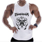 Neue Fitnessstudios Kleidung aus Baumwolle, Bodybuilding ärmelloses Unterhemd