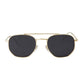 Klassische Sonnenbrille mit polarisierten Retro-Metallrahmen für Herren & Damen, Sonnenbrille  Markendesign