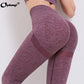 Frauen Nahtlose Yoga Set Sport-BH, Hohe Taille Leggings Fitness Sets